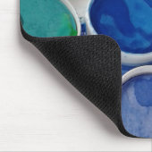 Waterverf verfkunstenaar palet muispad muismat (Hoek)