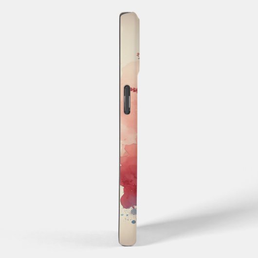 Waterverf verfkwast met bloemboeket Case-Mate iPhone case (Achterkant / Rechts)