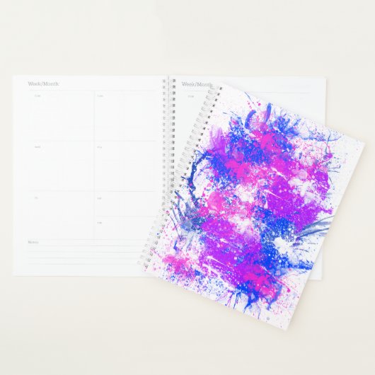 Waterverf verfplaat planner (Display)