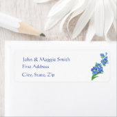 Waterverf Vergeet me niet Etiket (Insitu)