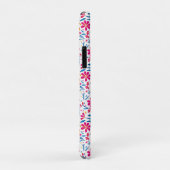 Waterverf verheffend bloemmotief Case-Mate iPhone case (Achterkant/rechts)