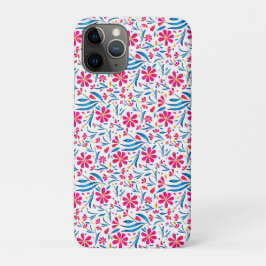 Waterverf verheffend bloemmotief Case-Mate iPhone case
