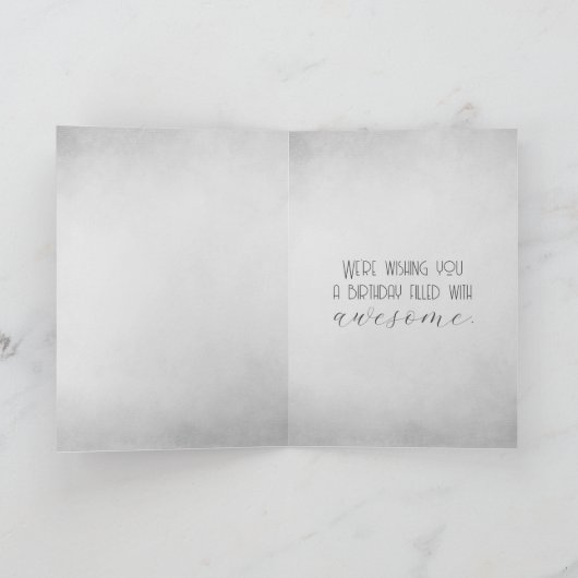 Waterverf verjaardagscacti in retro truck kaart (Binnen)