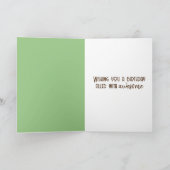 Waterverf Verjaardagscactus Humor Kaart (Binnen)