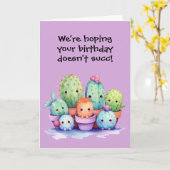 Waterverf Verjaardagscactus uit groep Kaart (Gele Bloem)