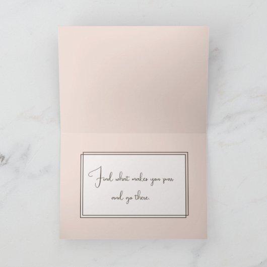 Waterverf Verjaardagskittens Kaart (Binnen)