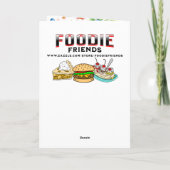 Waterverf verjaardagstaart gepersonaliseerd kaart (Achterkant)