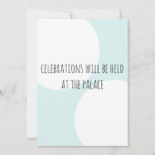 waterverf verjaardagsuitnodiging kaart (Achterkant)