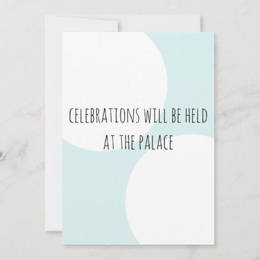 waterverf verjaardagsuitnodiging kaart (Achterkant)