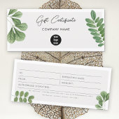 Waterverf verlaat Logo Cadeaubon