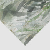 Waterverf verlaat mossy Textielpapier Tissuepapier (Detail)