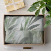 Waterverf verlaat mossy Textielpapier Tissuepapier (Geschenk)