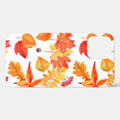 Waterverf verlaat naadloos patroon Case-Mate iPhone case (Achterkant (horizontaal))