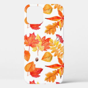 Waterverf verlaat naadloos patroon Case-Mate iPhone case