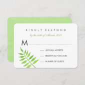 Waterverf verlaat RSVP (Voorkant / Achterkant)