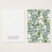 Waterverf verliest aangepaste oorenkaart visitekaartje (Voorkant /achterkant)