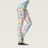 Waterverf verliest patroon leggings (Rechts)