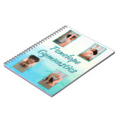 Waterverf Verloop Aangepaste naam, sport en foto Notitieboek (Linkerzijde)