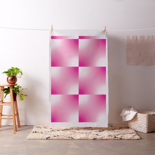 Waterverf Verlooppijltje Roze en wit Stof (Voorbeeld)
