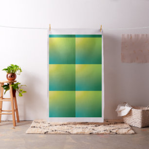 Waterverf Verlooppijp Vierkant Groen Geel Stof