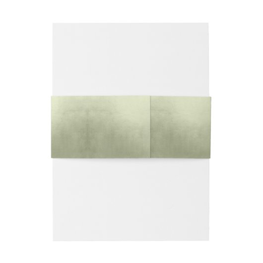 Waterverf Verloopwedloop Groene ID786 Uitnodigingen Wikkel (Achterkant Voorbeeld)