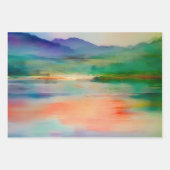 Waterverf verpakking papier vellen bundel (Voorkant 2)