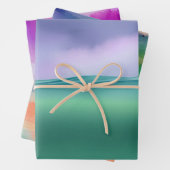 Waterverf verpakking papier vellen bundel (In situ)