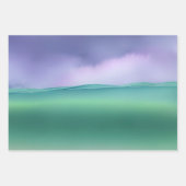 Waterverf verpakking papier vellen bundel (Voorkant)