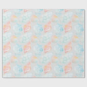 Waterverf Verpakkingspapier Cadeaupapier (Vlak)