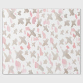 Waterverf verpakkingspapier cadeaupapier (Vlak)