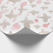 Waterverf verpakkingspapier cadeaupapier (Hoek)