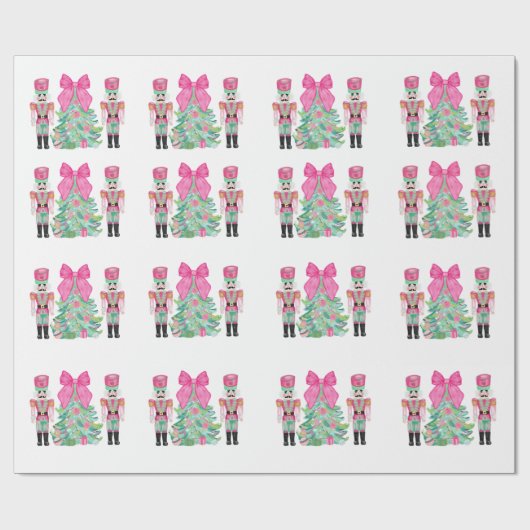 Waterverf verpakkingspapier voor notenkrakerverpak cadeaupapier (Vlak)