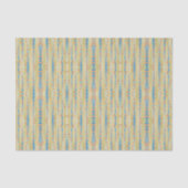 Waterverf - Verticaal striped Polka Dots Patroon Tissuepapier (Voorkant)