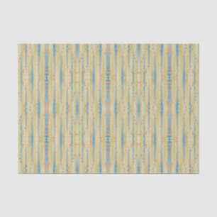 Waterverf - Verticaal striped Polka Dots Patroon Tissuepapier