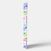 Waterverf verticale naadloze patroonrand Case-Mate iPhone case (Achterkant / Rechts)
