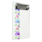 Waterverf verticale naadloze patroonrand mini klembord (Schuin)