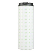 Waterverf verticale naadloze patroonrand thermosbeker (Achterkant)