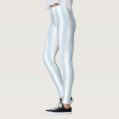 Waterverf verticale strepen leggings (Links)