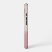 Waterverf Verticale Strepen Naadloos iPhone 16 Hoesje (Linkerkant)