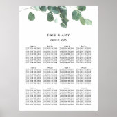 Waterverf vertrekt wedloop poster (Voorkant)