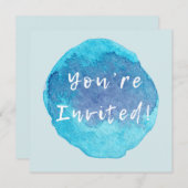 Waterverf vervaagt speciale ozonlaag kaart (Voorkant / Achterkant)