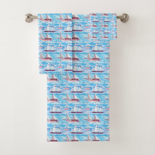 Waterverf Verzendpatroon Bad Handdoek
