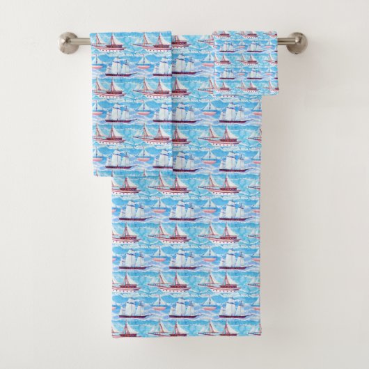 Waterverf Verzendpatroon Bad Handdoek (Insitu)