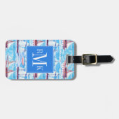 Waterverf Verzendpatroon Bagagelabel (Voorkant horizontaal)