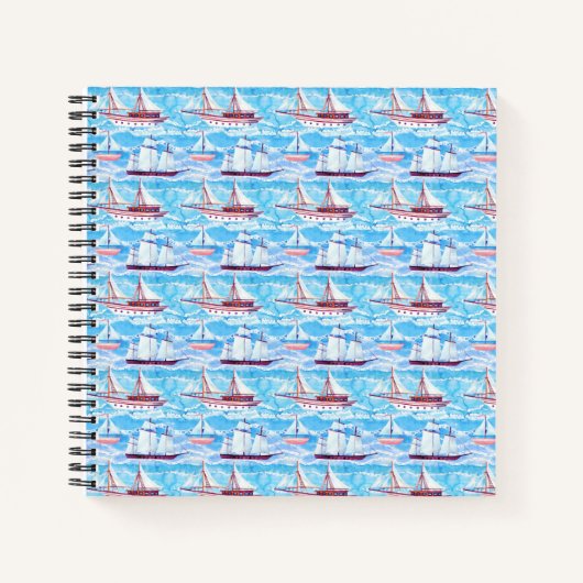 Waterverf Verzendpatroon Notitieboek (Voorkant)