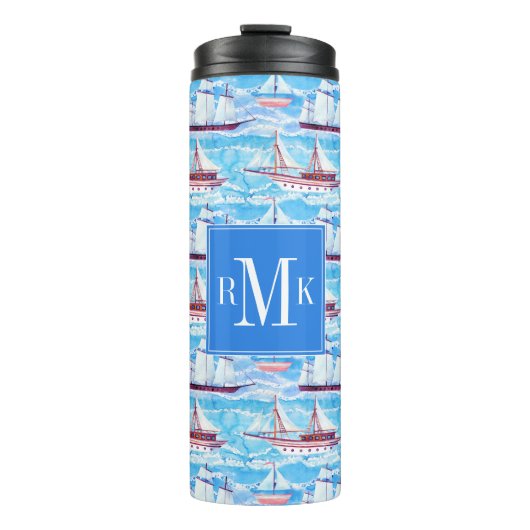 Waterverf Verzendpatroon Thermosbeker (Voorkant)