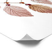 Waterverf Veters Nursery Poster Kinder Room Decor (Hoek)