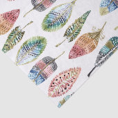 Waterverf Veters witte blauwe blauwe blauwe roze g Tissuepapier (Detail)