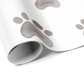 Waterverf Vetgedrukte teksten Cadeaupapier (Rol Hoek)