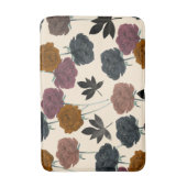  Waterverf Vette Herfst Bloemen Badmat (Voorkant Verticaal)